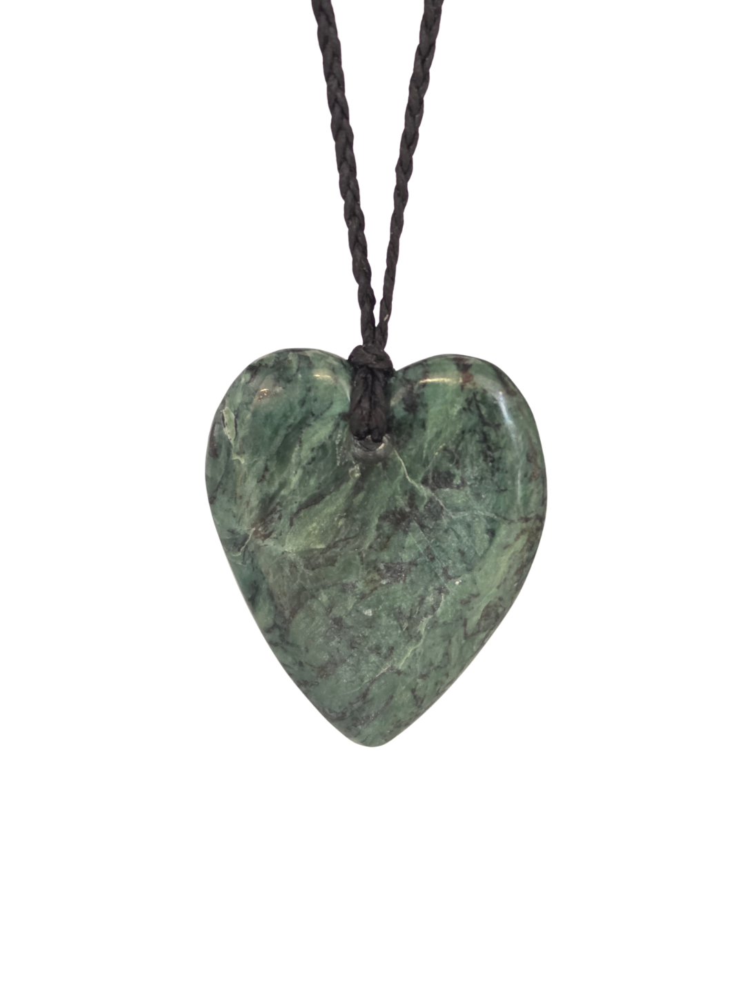 Heart - Douglas Creek Serpentinite Pounamu