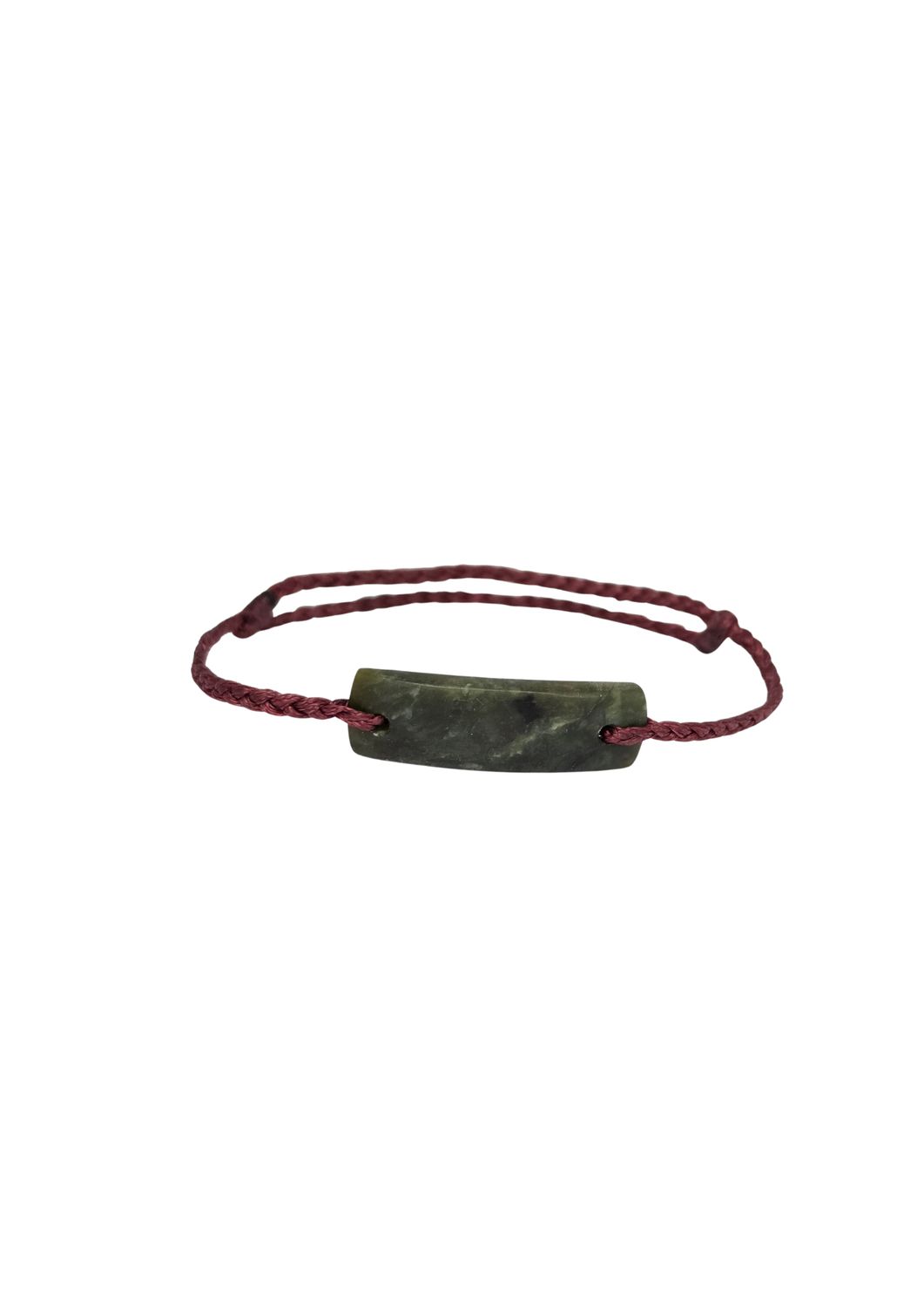 Adjustable Woven Kawakawa Flower Pounamu Bracelet