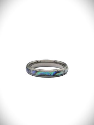 RING BLOCK - AVAILABLE FREE WITH 1ST PURCHASE OF 10 rings - PAUA Tungsten Band Rings