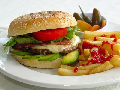 HAMBURGUESA MEXICANA/ MEXICAN BURGER
