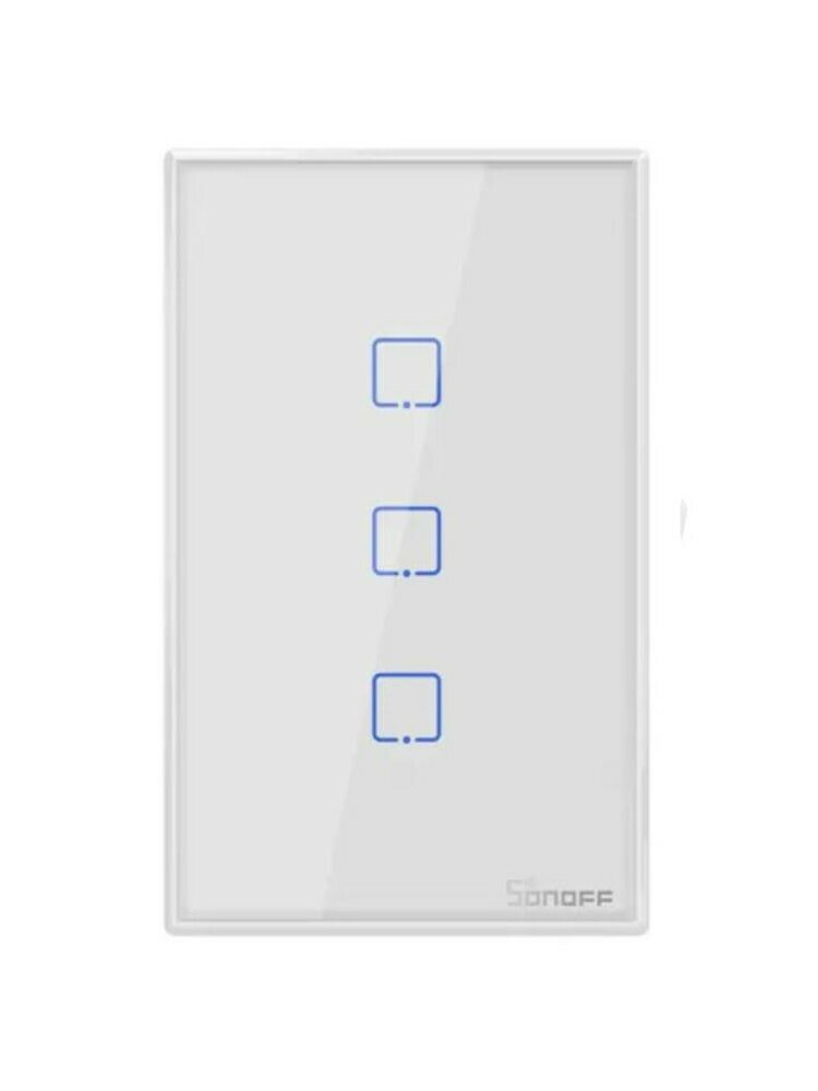 Interruptor Inteligente Sonoff TX 3C WiFi | 3 Canales | Alexa y Google