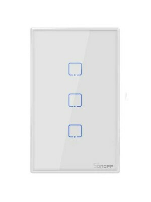 Interruptor Inteligente Sonoff TX 3C WiFi | 3 Canales | Alexa y Google