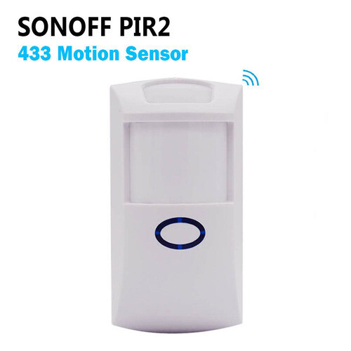 Sensor de Movimiento Sonoff PIR2 RF 433MHz | Compatible con WiFi Bridge