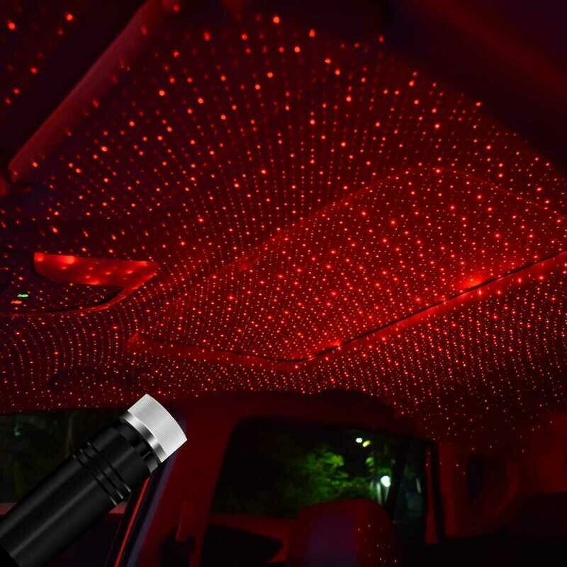 STARLIGHT ROOF IN CAR LASER USB PROJECTOR DECORATIVE LIGHT