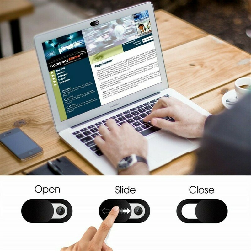 Anti hacker camera lens cover for privacy (3 pcs)
