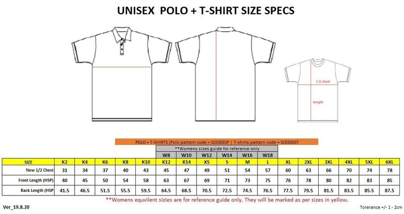 Balgownie Cricket Club -  UNISEX Polo Shirt 2025