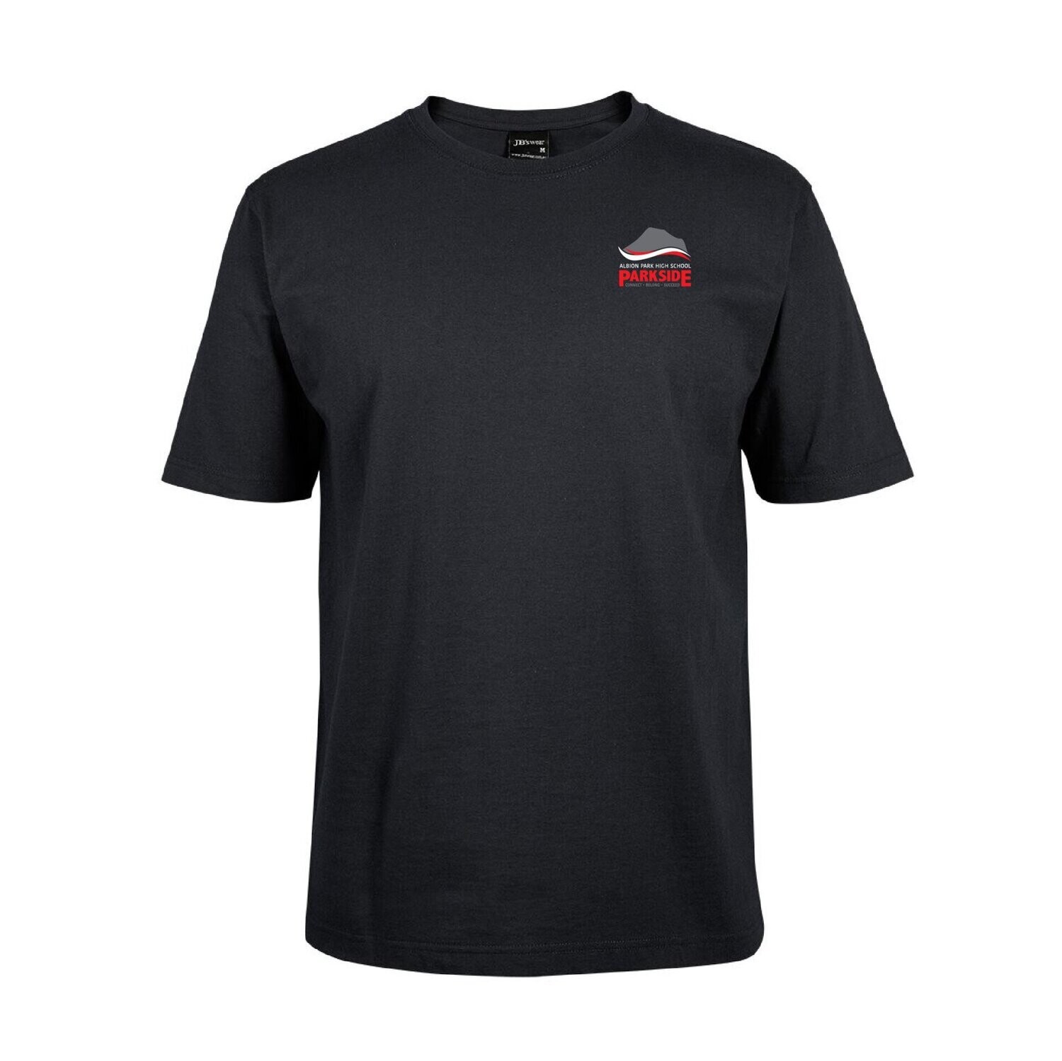 Albion Park High School - Adults/Kids Black Cotton Tee Albion Park High School - Adults/Kids Black Cotton Tee