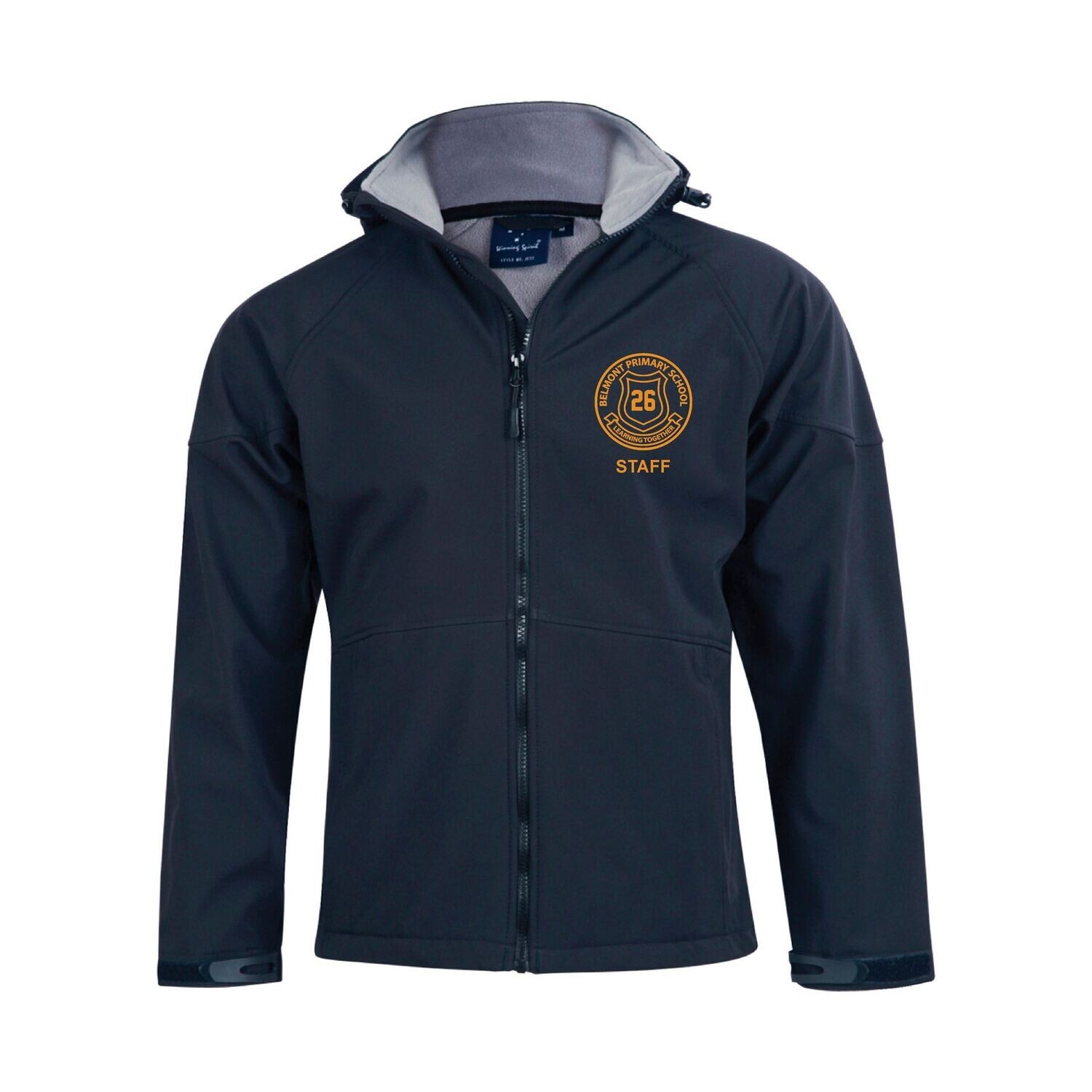 Softshell Jacket - Belmont Primary School STAFF (stock on hand)