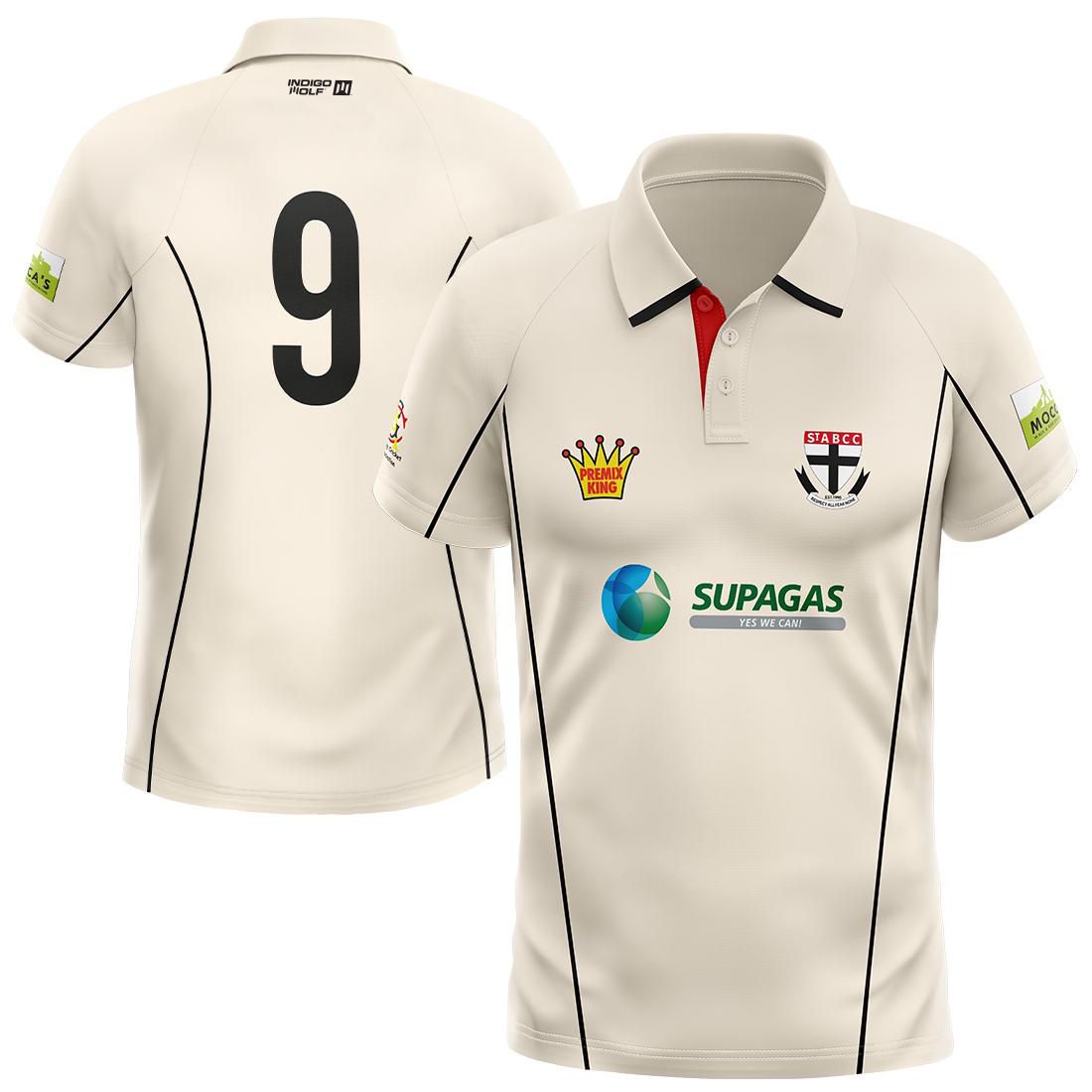 Cream Shirt SHORT SLEEVES - SABCC
