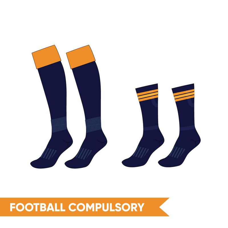 SOH 2025 - Football Socks (Long or Calf Socks) - Western Heights College SSP