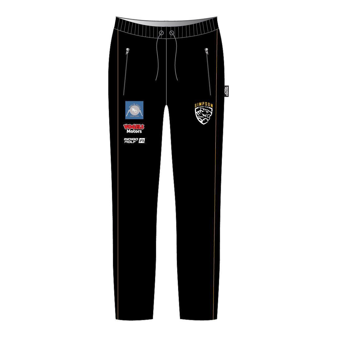 BLACK Cricket Pants - Simpson Cricket Club (Pre-Orders)
