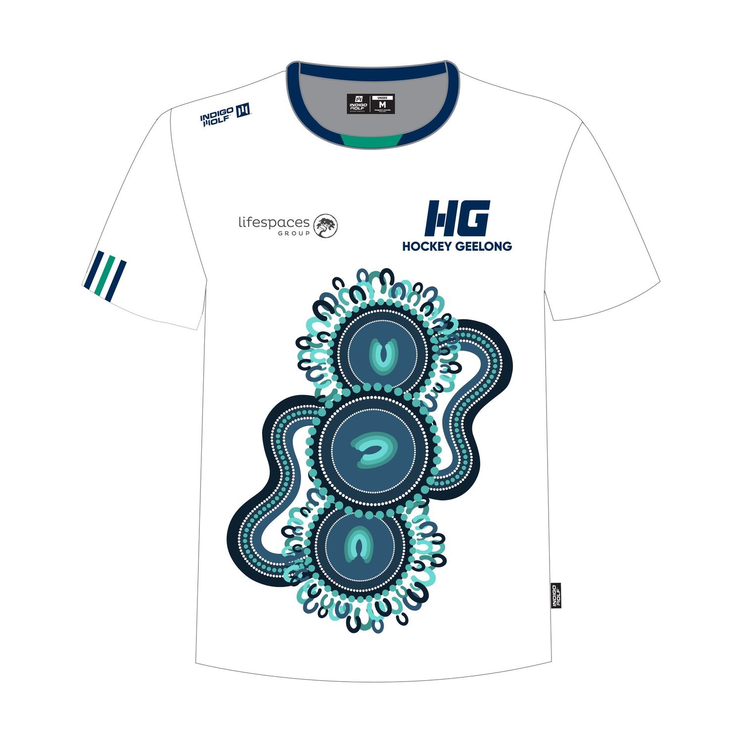 SENIOR Men's Playing Jersey (INDIGENOUS) - Hockey Geelong SENIOR Men's Playing Jersey (INDIGENOUS) - Hockey Geelong