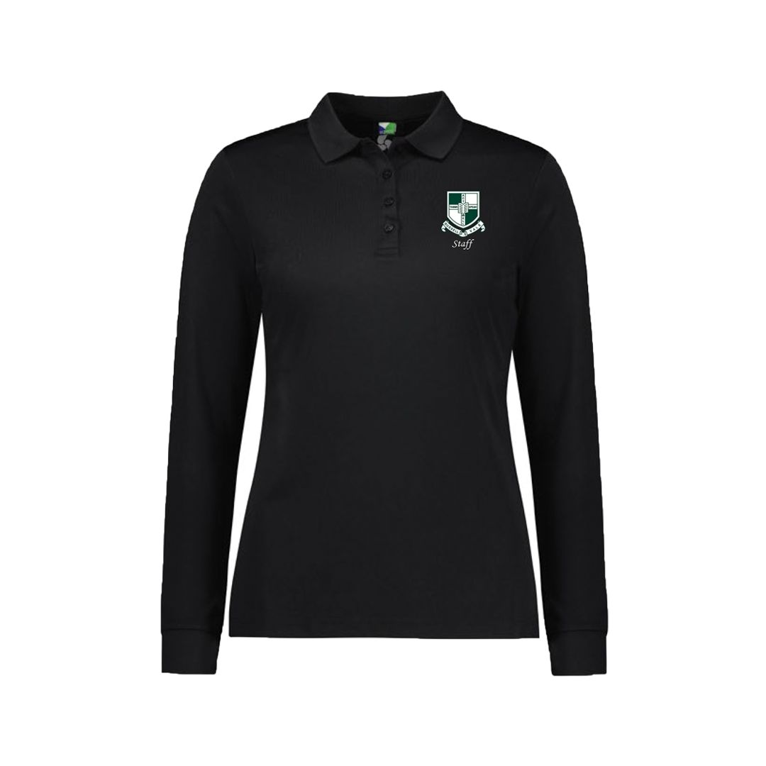 Russell Vale PS 2025 - Women's Action Long Sleeve Polo