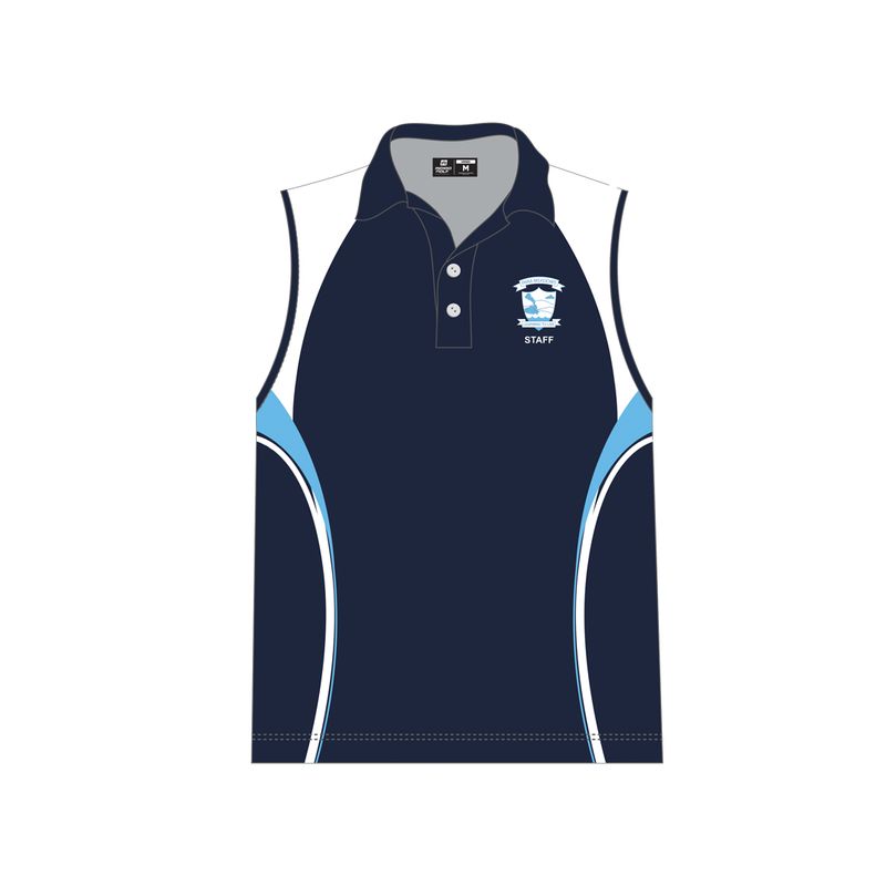 Para Meadows School 2025 - Sleeveless Polo Design 1