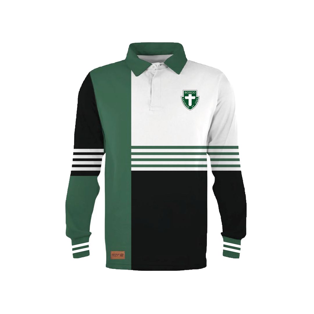 St John Bosco College 2026 - Knitted Rugby Jumper