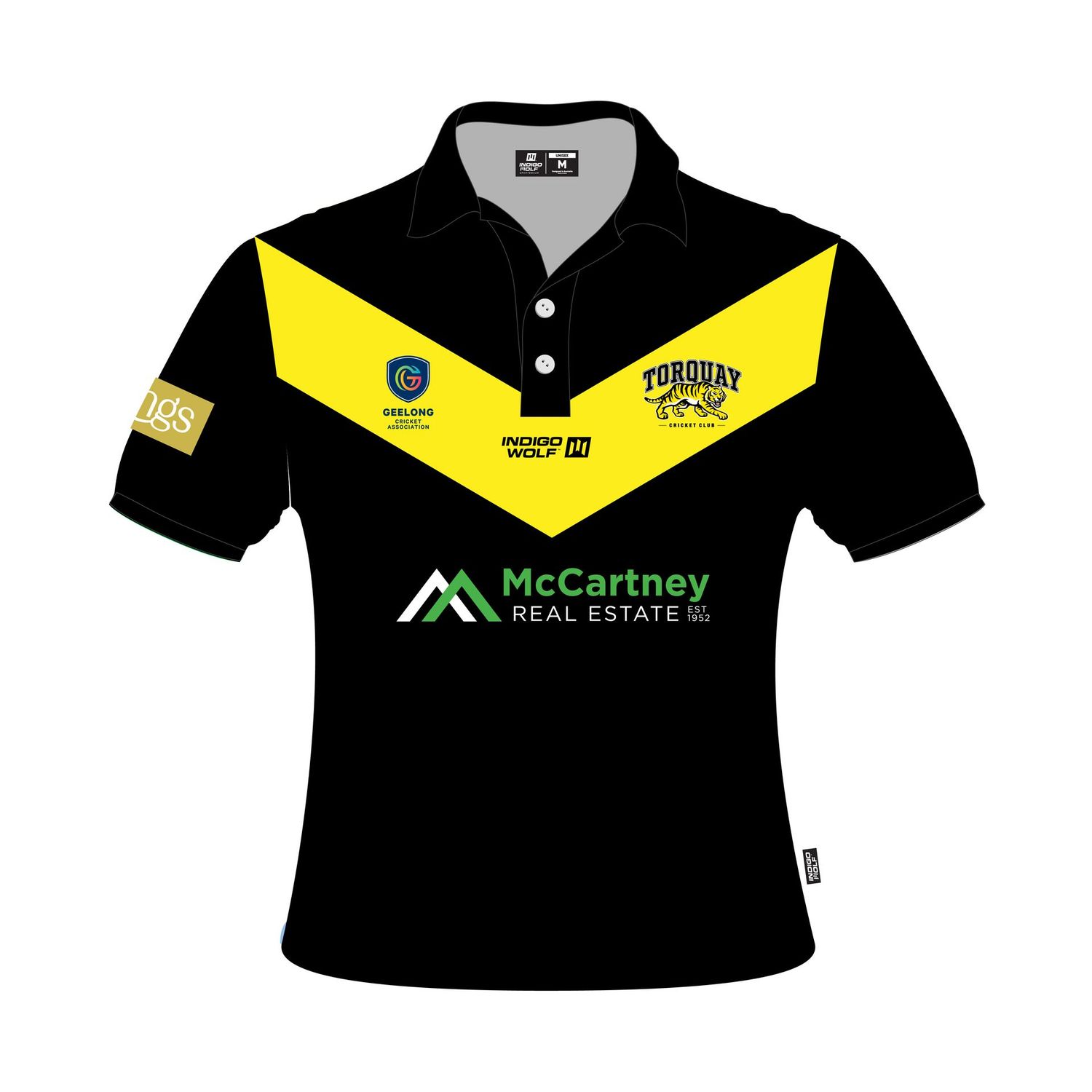 Torquay Cricket Club - WOMENS Playing Polo Shortsleeve 2026