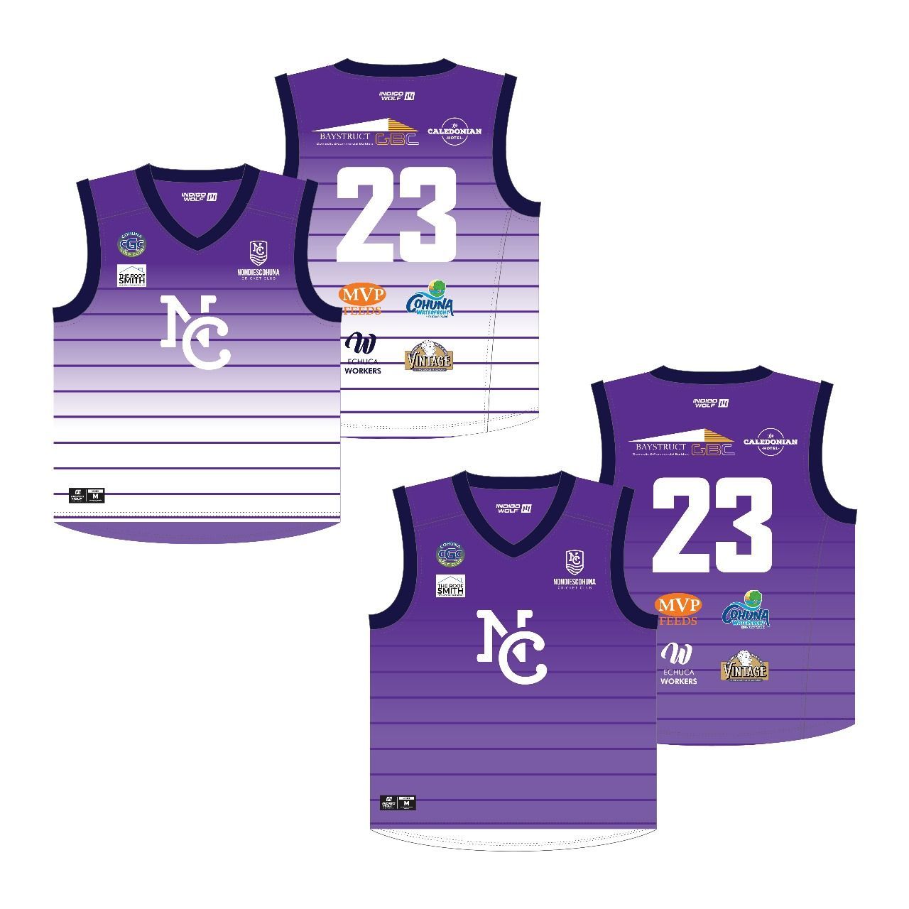 Cohuna Nondies Cricket Club - Reversible Vest