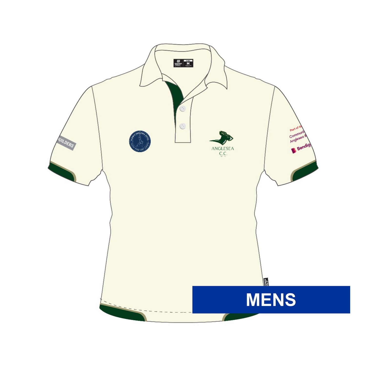 Anglesea Cricket Club - MEN'S Polo (2 DAY)