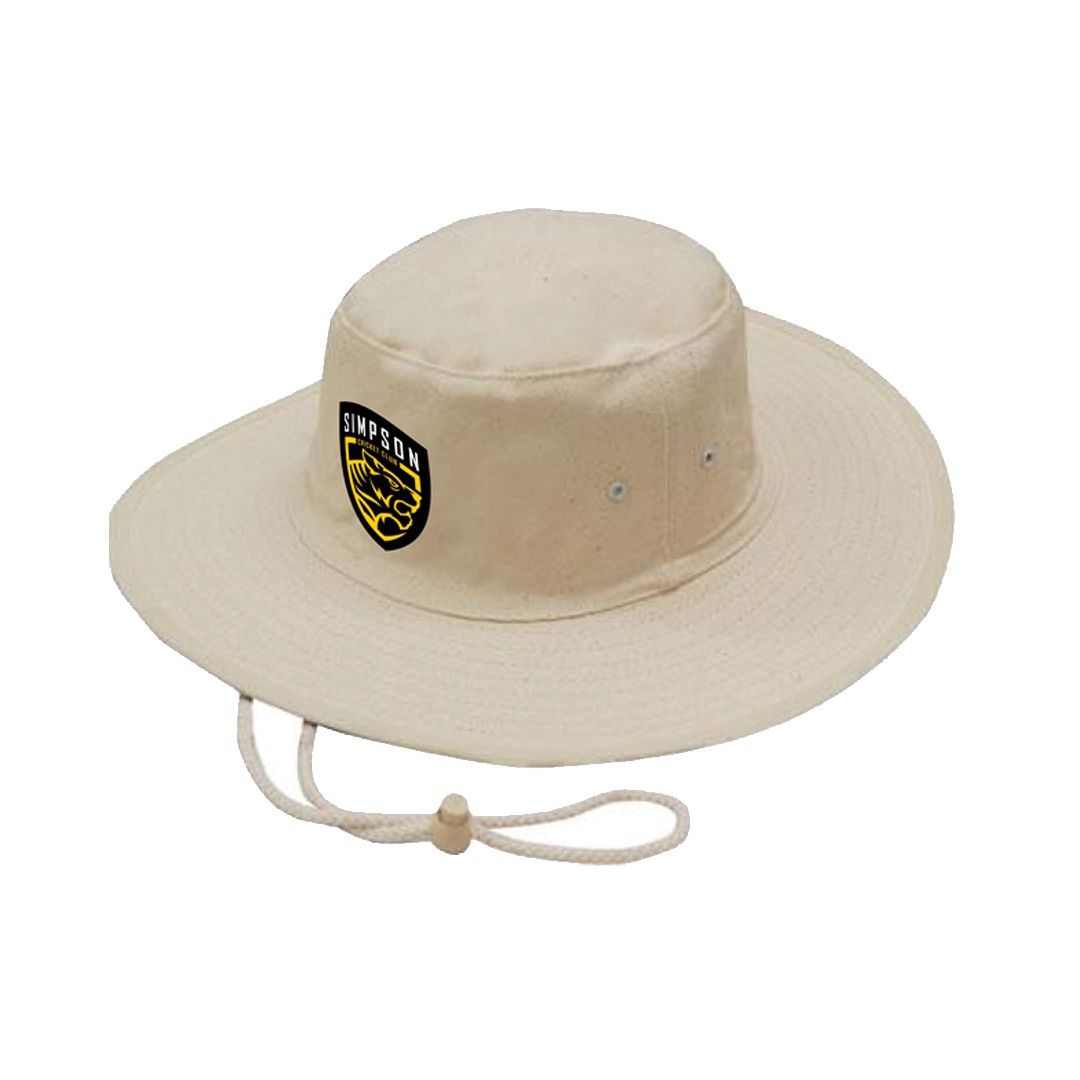 Wide Brim Hat - Simpson Cricket Club (Pre-Orders)