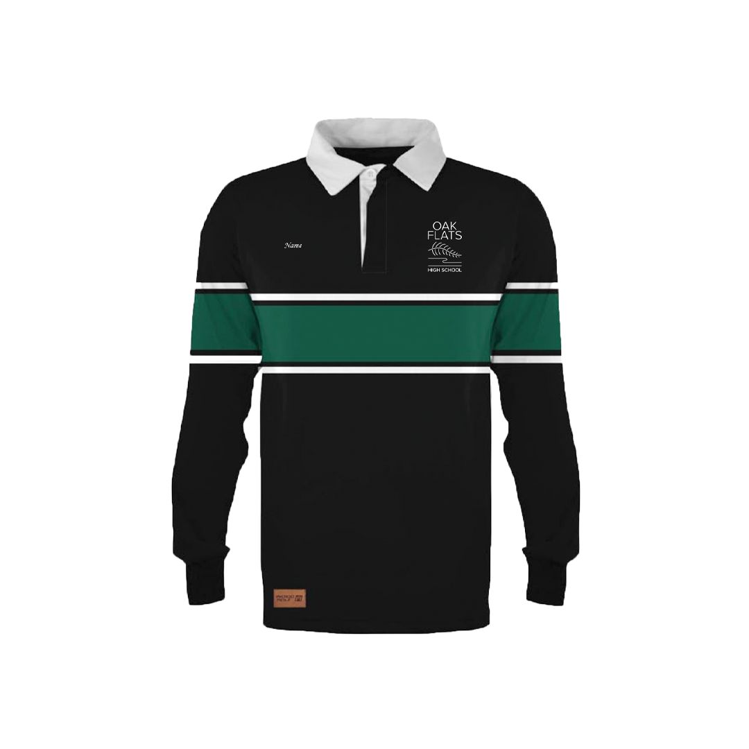 Oak Flats High School 2027 - Knitted Rugby Jumper