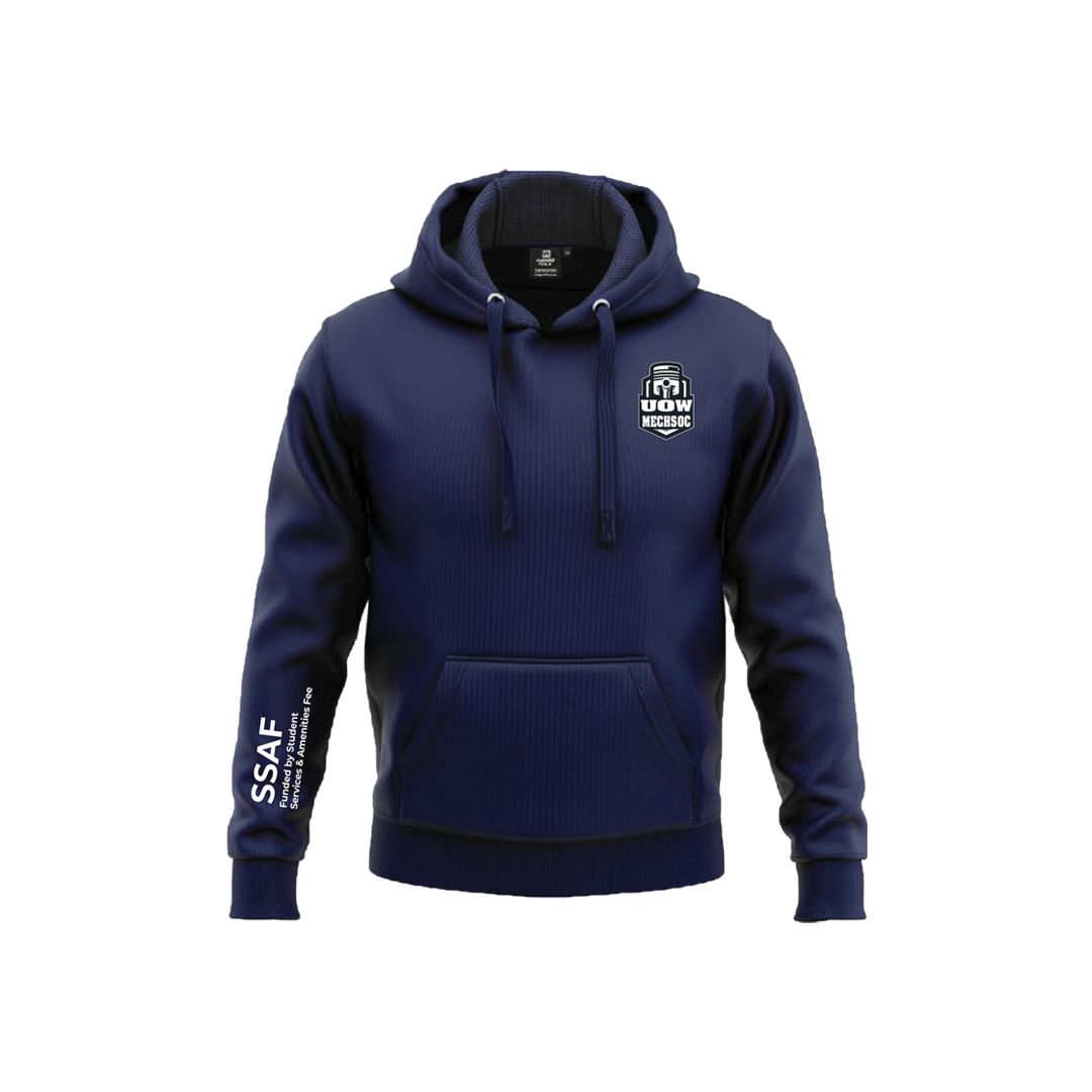 UOW MechSoc - Fleece Hoodie Jumper