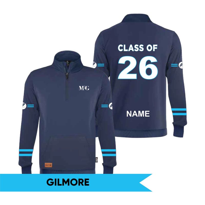 Yr 12 Quarter Zip Jumper - MFGSC GILMORE 2026
