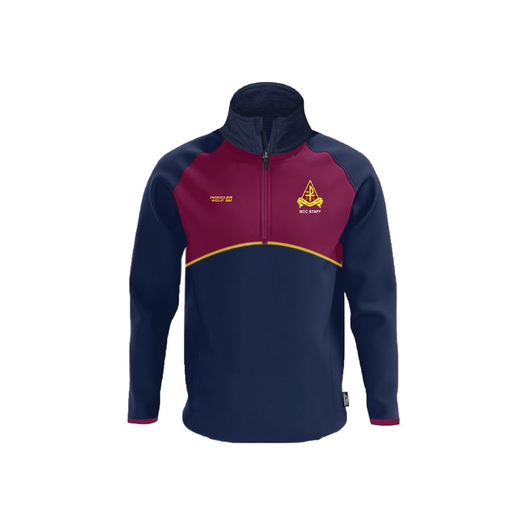 Marian Catholic College - Staff Quarter Zip Jumper (WITHOUT HOOD)