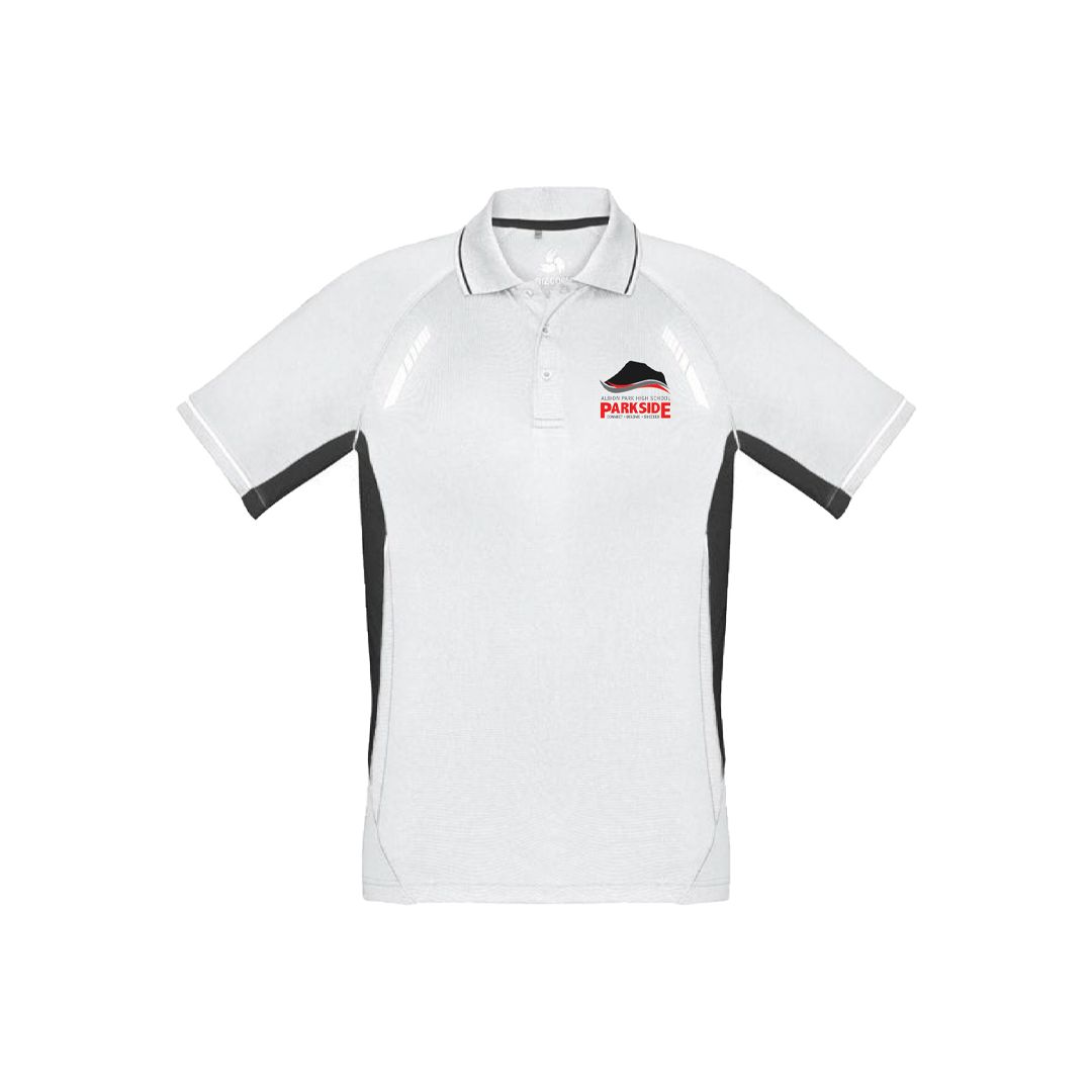 Albion Park High School - Mens/Womens/Kids White (Renegade) Polos Albion Park High School - Mens/Womens/Kids White (Renegade) Polos