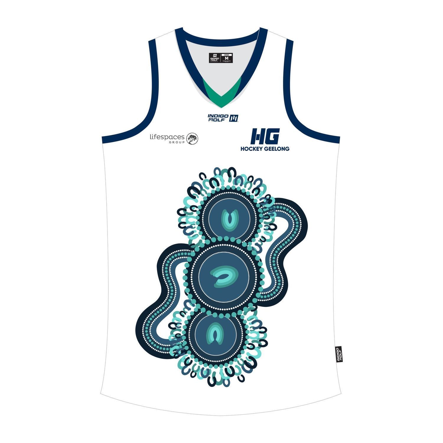 SENIOR Women's Playing Top (INDIGENOUS) - Hockey Geelong SENIOR Women's Playing Top (INDIGENOUS) - Hockey Geelong