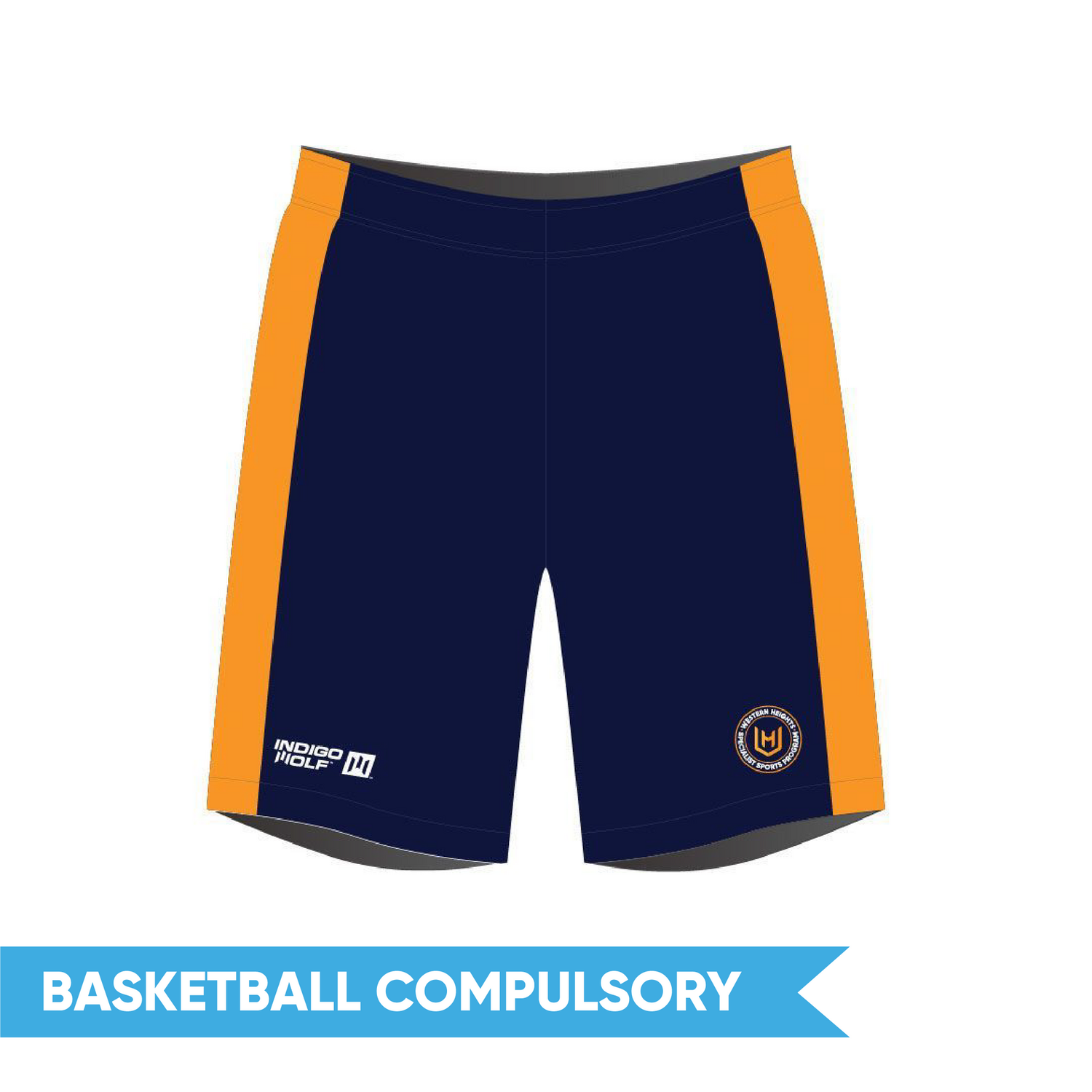 PRE-ORDER 2027 - Basketball Training Shorts - Western Heights College SSP PRE-ORDER 2027 - Basketball Training Shorts - Western Heights College SSP