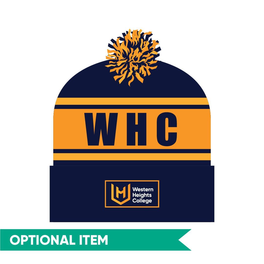 PRE-ORDER 2027 - Knitted Beanie - Western Heights College SSP PRE-ORDER 2027 - Knitted Beanie - Western Heights College SSP