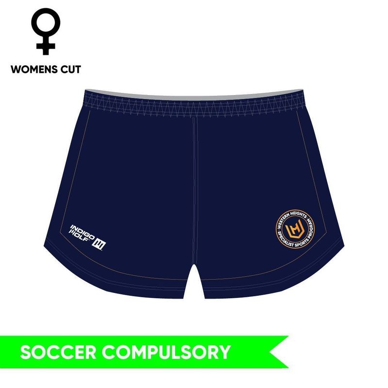 PRE-ORDER 2027 - Soccer Shorts Women's - Western Heights College SSP