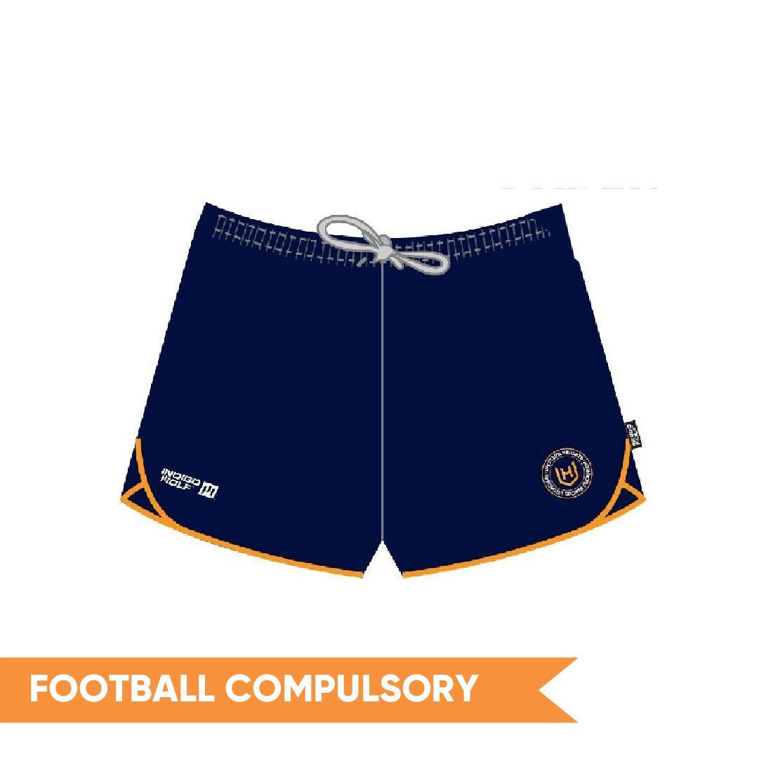 PRE-ORDER 2027 - WOMENS Aussie Rules Shorts - Western Heights College SSP PRE-ORDER 2027 - WOMENS Aussie Rules Shorts - Western Heights College SSP