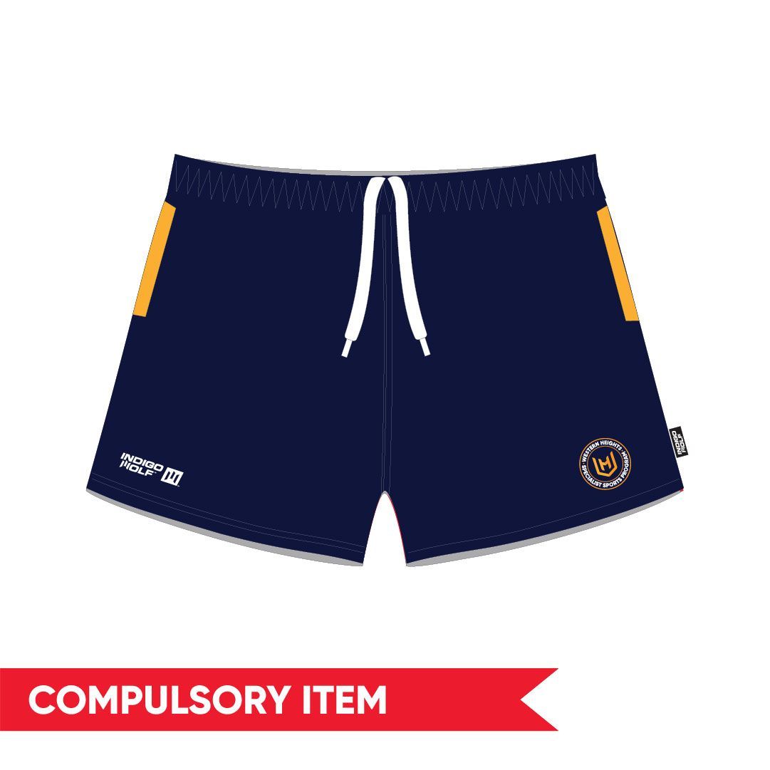 PRE-ORDER 2027 - Sport Shorts - Western Heights College SSP PRE-ORDER 2027 - Sport Shorts - Western Heights College SSP