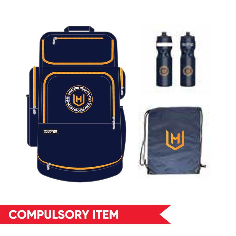 Backpack (Drink bottle and Backsack included)  - Western Heights College SSP