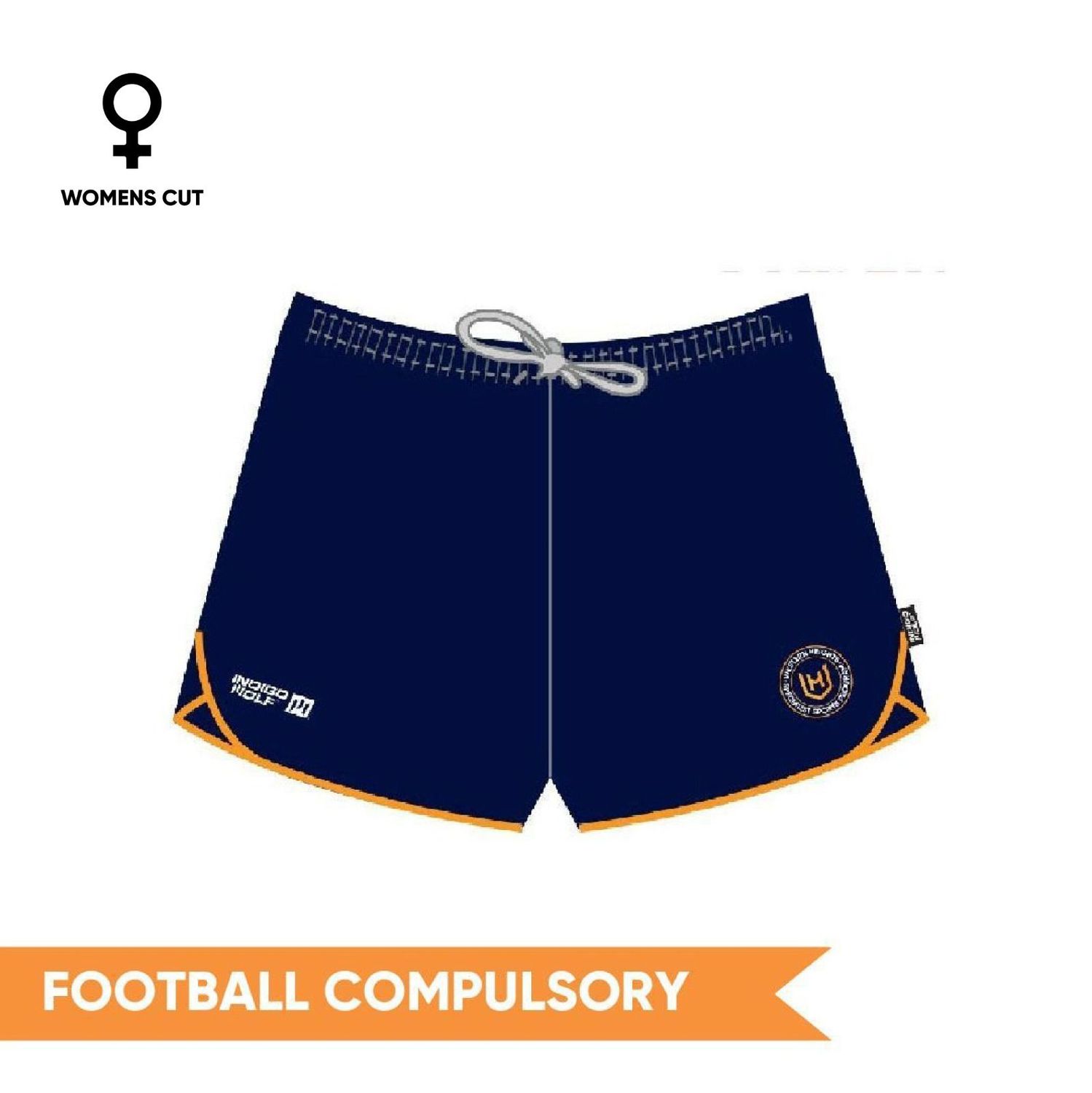 2026 - WOMENS Aussie Rules Shorts - Western Heights College SSP