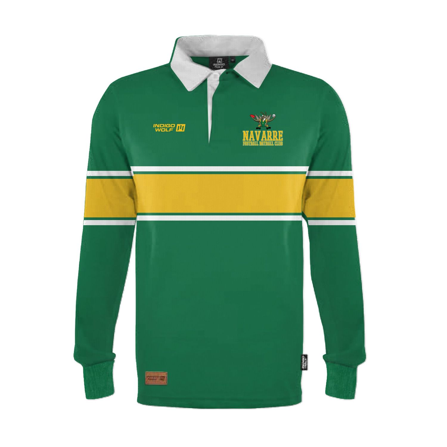 Knitted Rugby Jumper - Navarre FNC (Round 2) Knitted Rugby Jumper - Navarre FNC (Round 2)