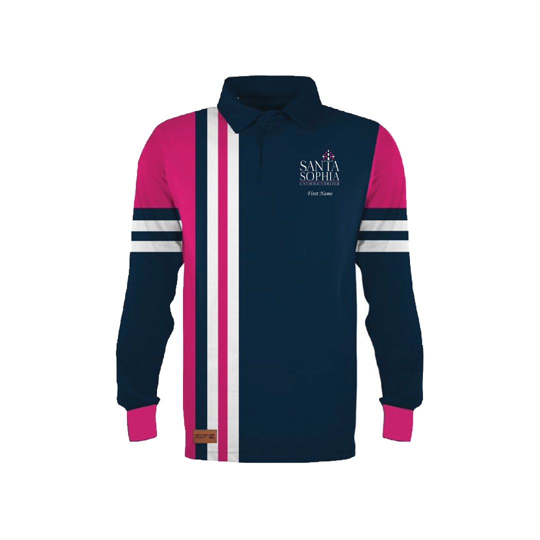 Santa Sophia Catholic College 2026 - Knitted Rugby Jumper Santa Sophia Catholic College 2026 - Knitted Rugby Jumper