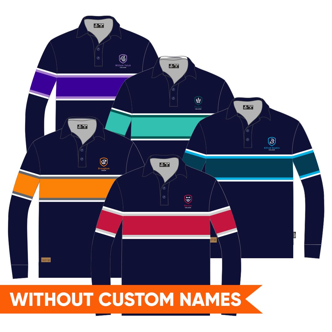 Deakin Residential Services - Knitted Rugby Jumper (WITHOUT Name on back)