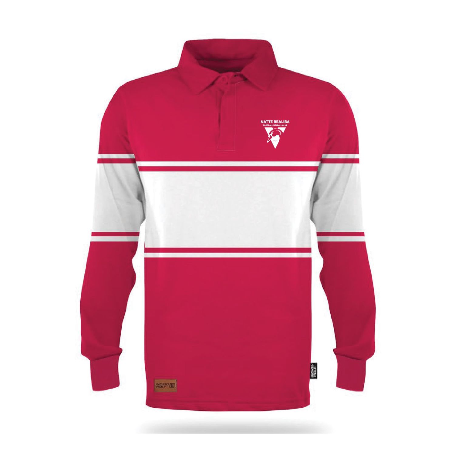 Natte Bealiba FC - Knitted Rugby Jumper Natte Bealiba FC - Knitted Rugby Jumper