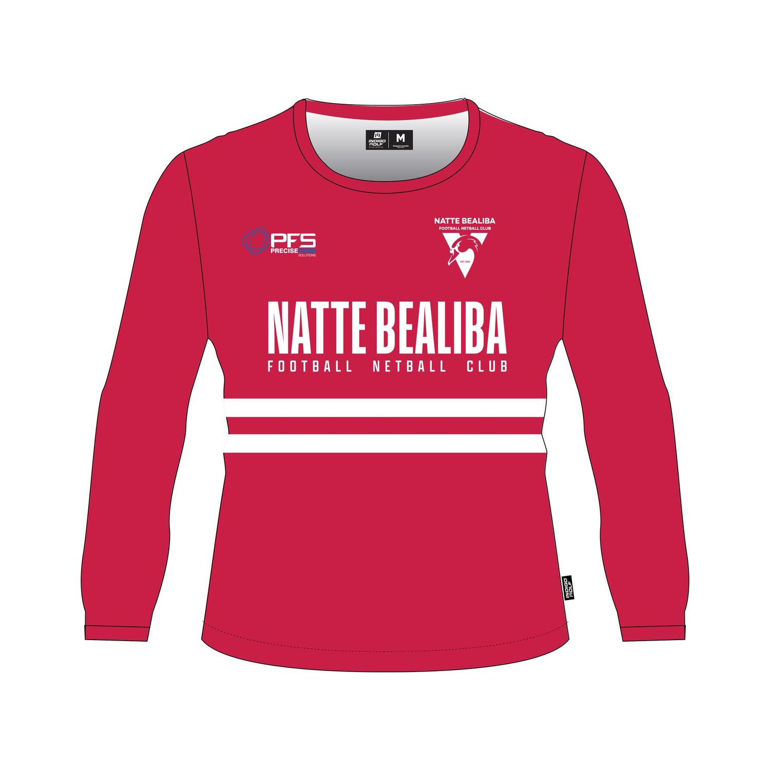 Natte Bealiba FC - Long Sleeve Warm Up Shirt