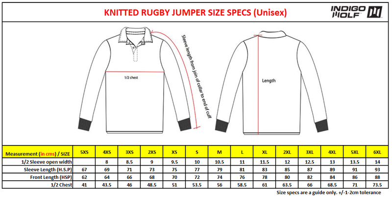Banora Point High School 2027 - Yr12 Knitted Rugby Jumper