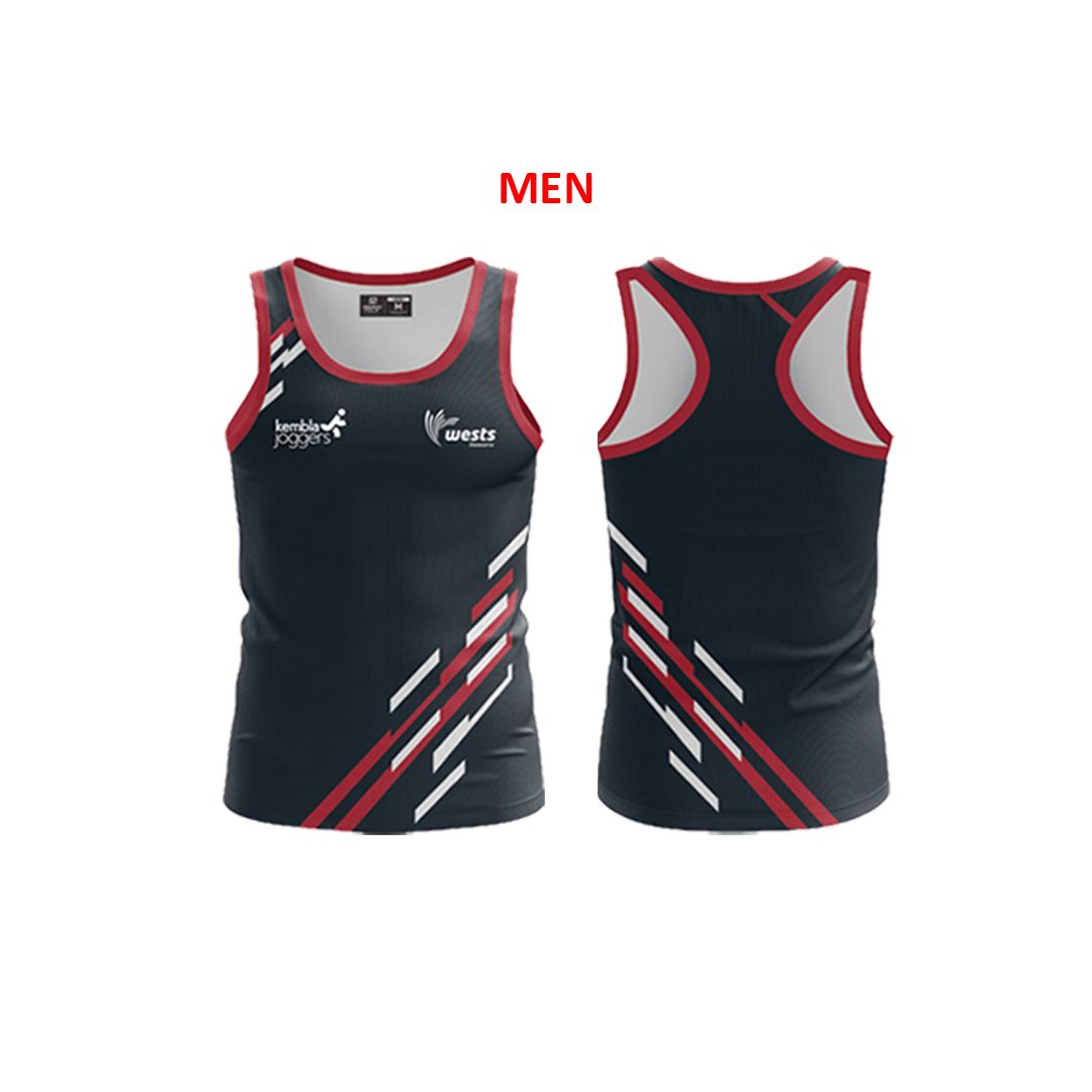 Kembla Joggers Club - MEN'S Running Singlet 2026
