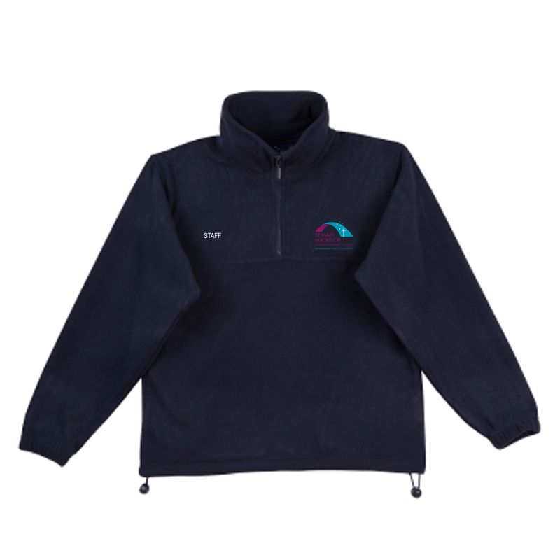 Half Zip Polar Fleece - St Mary Mackillop STAFF