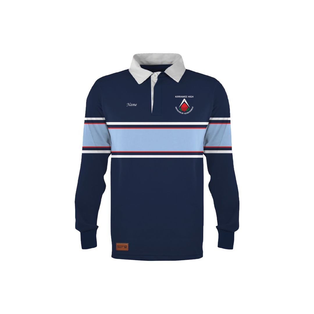 Kirrawee High School 2027 - Yr12 Knitted Rugby Jumper