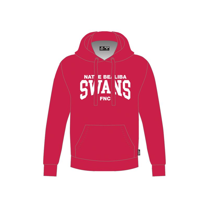 Natte Bealiba FC - Hoodie - RED (ROUND 2)