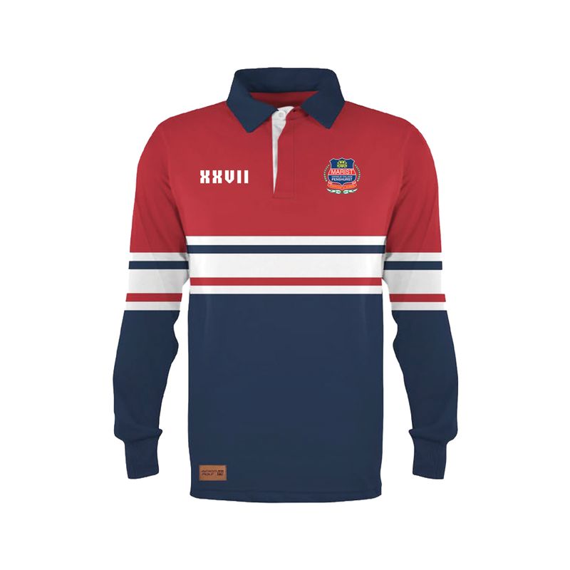 Marist College Penshurst 2027 - Knitted Rugby Jumper (For STAFF only)