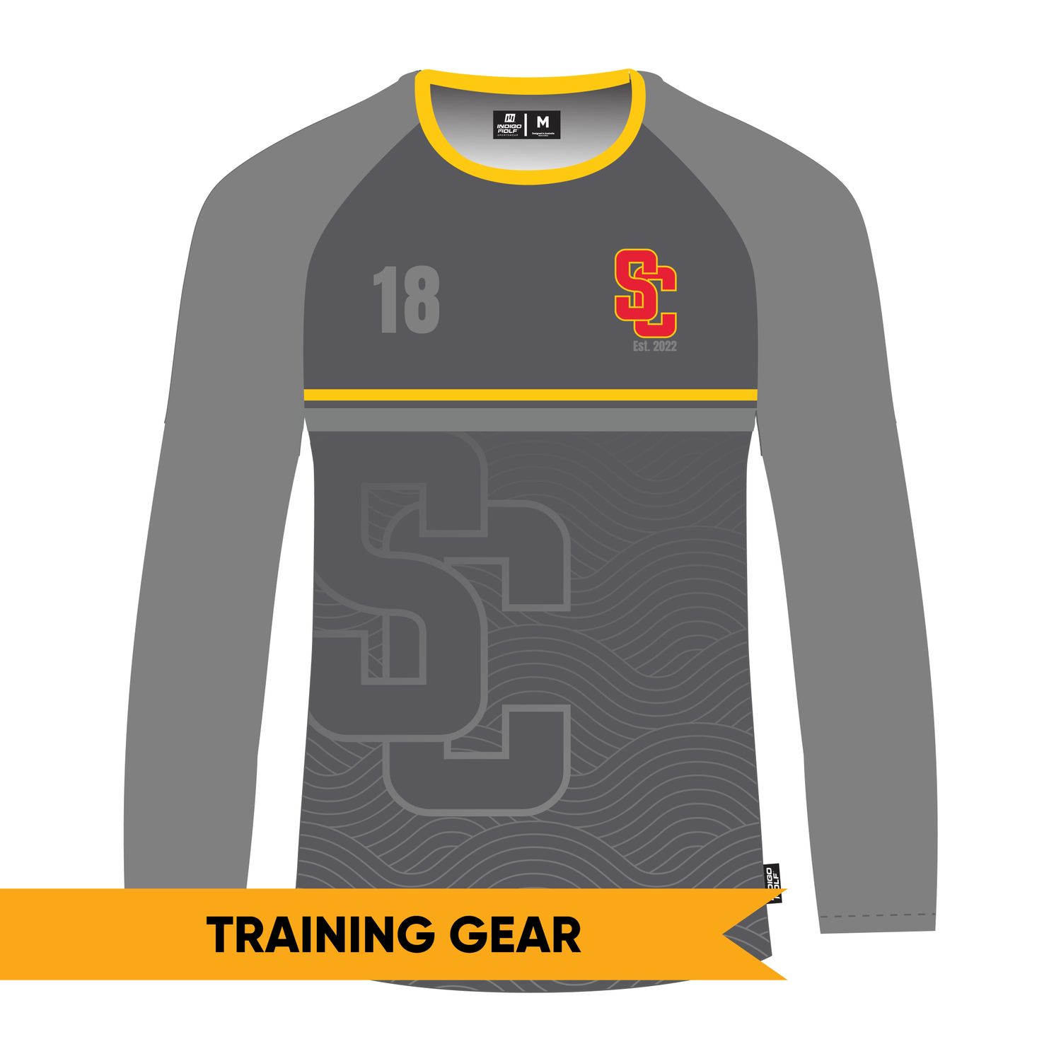 Surf Coast Cricket Club - Long Sleeve Warm-up Shirt (2026)