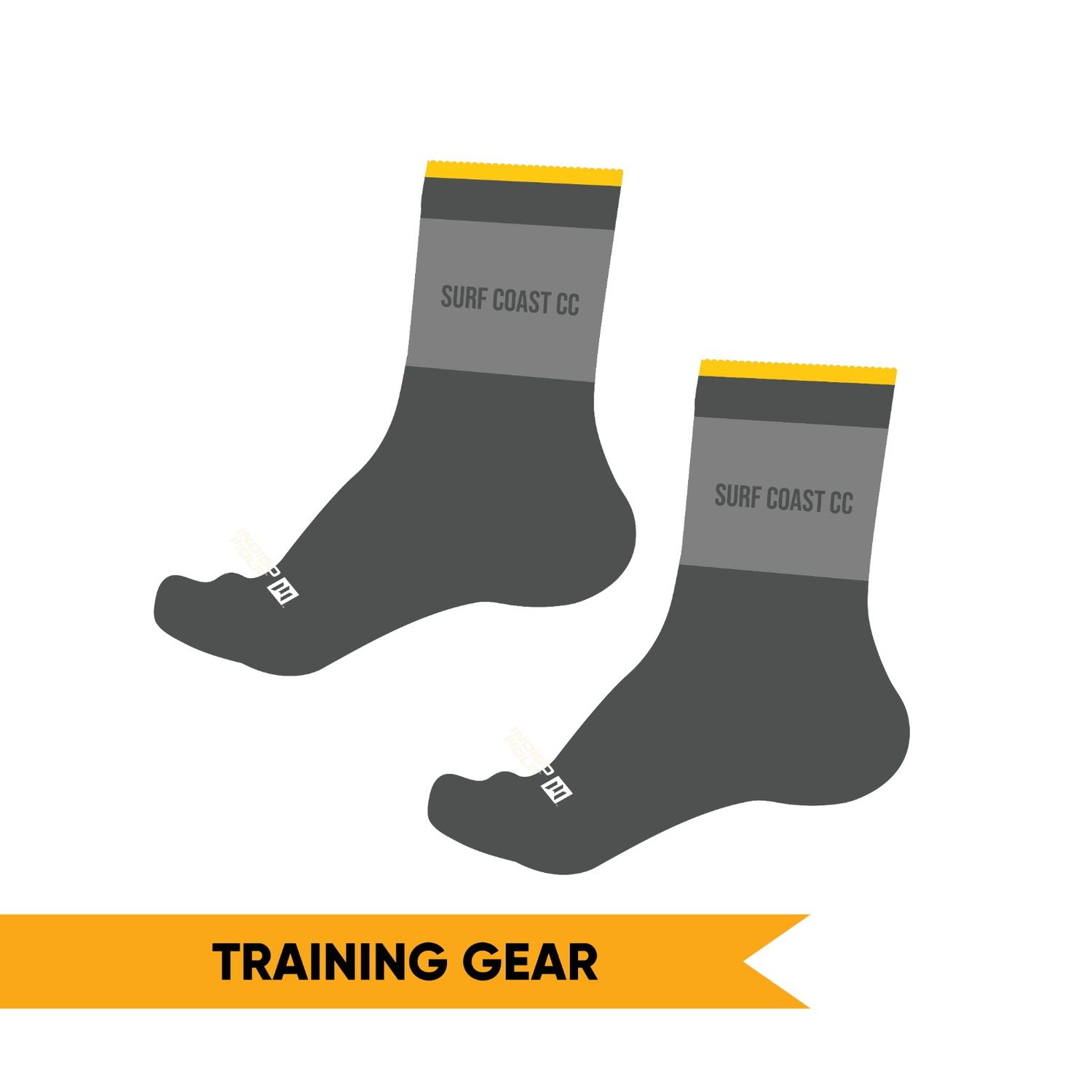 Surf Coast Cricket Club - Compression Socks (2026)