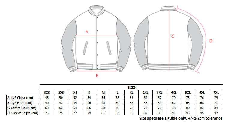 St Teresa's Catholic College 2027 - Yr12 Oxford College Jacket